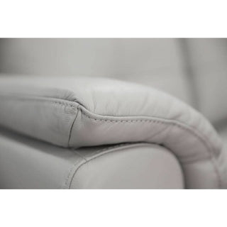 Georgia 2 Seater Sofa Lounge In Silver Close-up