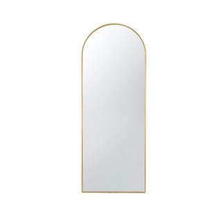 Gold Arch Body Mirror