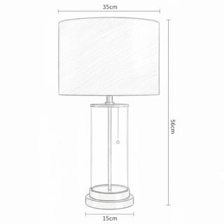 Gold Plated Glass Lamp Gold Touch Black Shade Dimensions