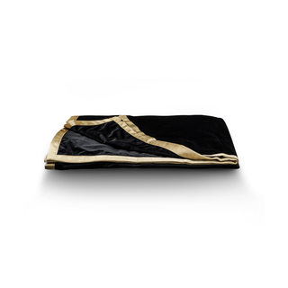 Gold Trim Double Sided Pipping Throw