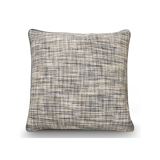 Grey Cotton Classic Pattern Cushion 60 x 60 cm