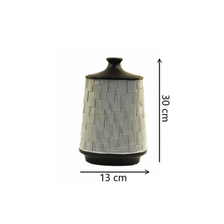 Grey Tribal Jar Dimensions