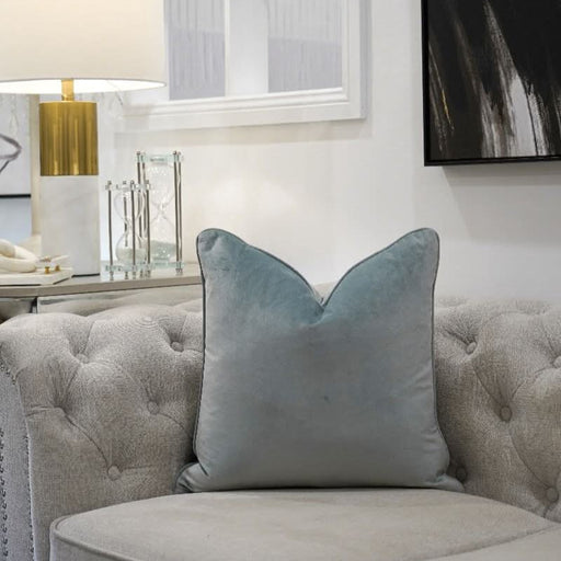 Grey Velvet Cushion
