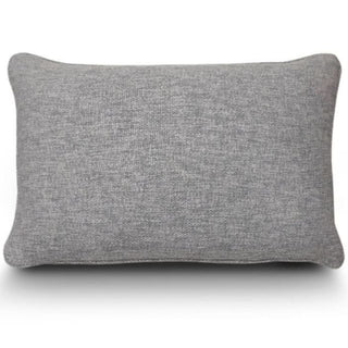 Grey Woven Textured Cushion 40 x 60 cm