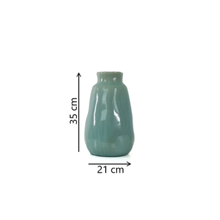 Hampton Blue Vase Dimensions