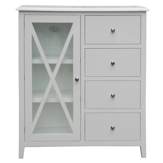 Hampton Glass Door Tallboy