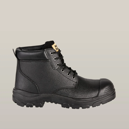 Hard Yakka Gravel Lace Up Steel Toe Safety Boots Black