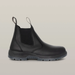 Hard Yakka Outback Pull On Steel Toe PR Safety Boot Black Side View