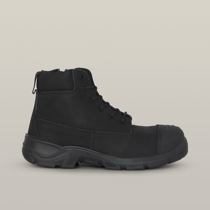 Hard Yakka Steel Cap Tougemaxx 6Z Safety Work Boots Black