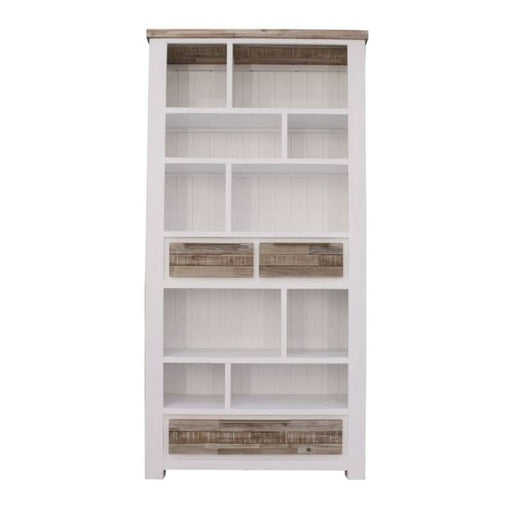Homestead Multi-Tone Solid Acacia Timber Bookcase
