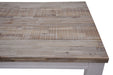 Homestead Solid Acacia Timber Dining Table Close-up