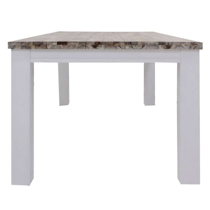 Homestead Solid Acacia Timber Dining Table Side Profile