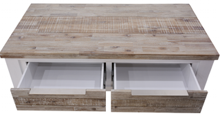 Homestead Solid Acacia Timber Hallway Table Console Drawers