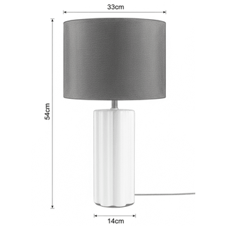 Horizon Ceramic Lamp Dimensions