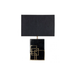 Hugo Marble Base & Rectangular Black Shade Table Lamp