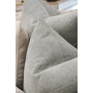 Light Grey Weave Cushion