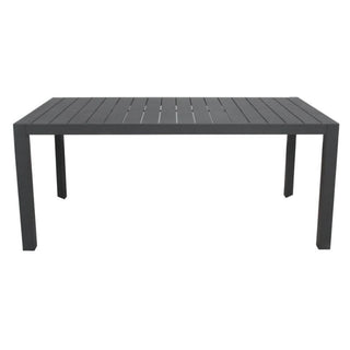 Icaria Charcoal Aluminium Outdoor Dining Table