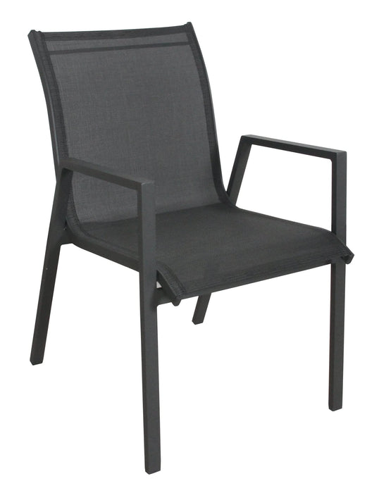 Icaria Outdoor Dining Set Charcoal Chair