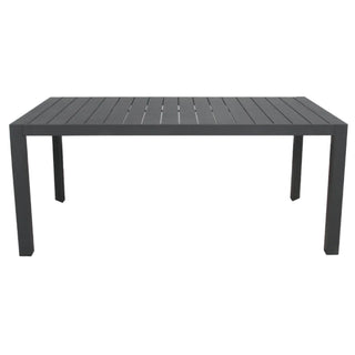 Icaria Outdoor Dining Set Charcoal Table