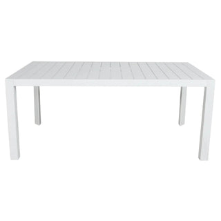 Icaria Outdoor Dining Set White Table