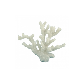 Ivory Coastal Faux Coral Reef Ornament