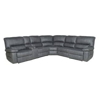 Jersey Jet Corner Lounger Comfort with Dual End Recliners
