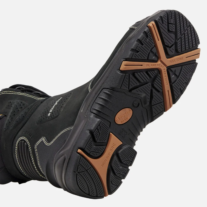 King Gee Bennu Pro 9 Work Boots Black Bottom 