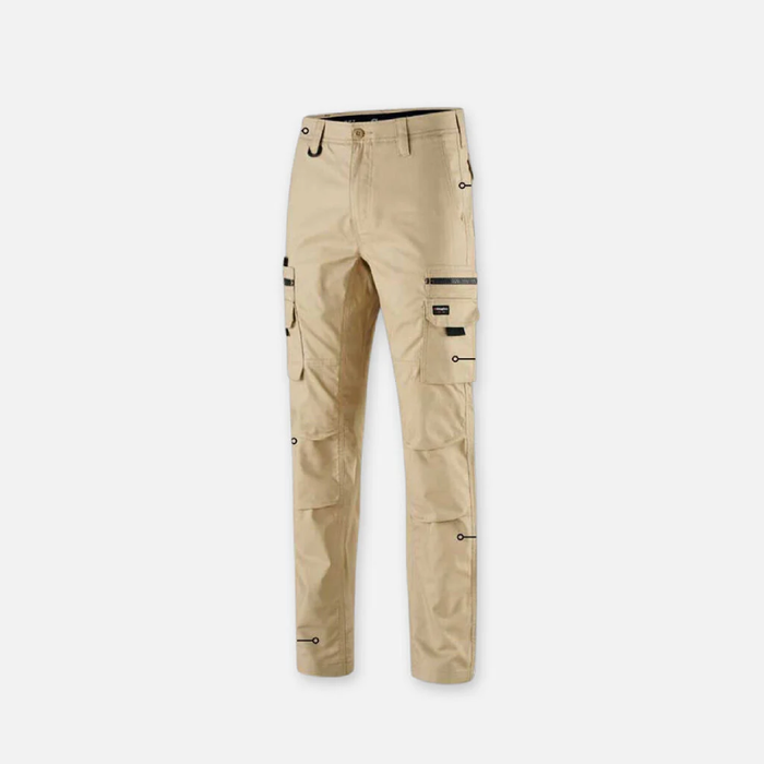 King Gee N Force Performance Work Pants In Khaki