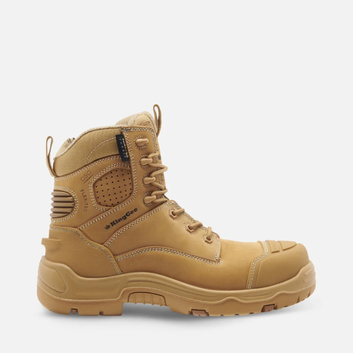 King Gee ONYX 6CZ Composite Toe Work Boots Wheat
