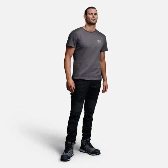 King Gee Quantum Lightweight Stretch Ripstop Pants with Knee Pockets Black Color