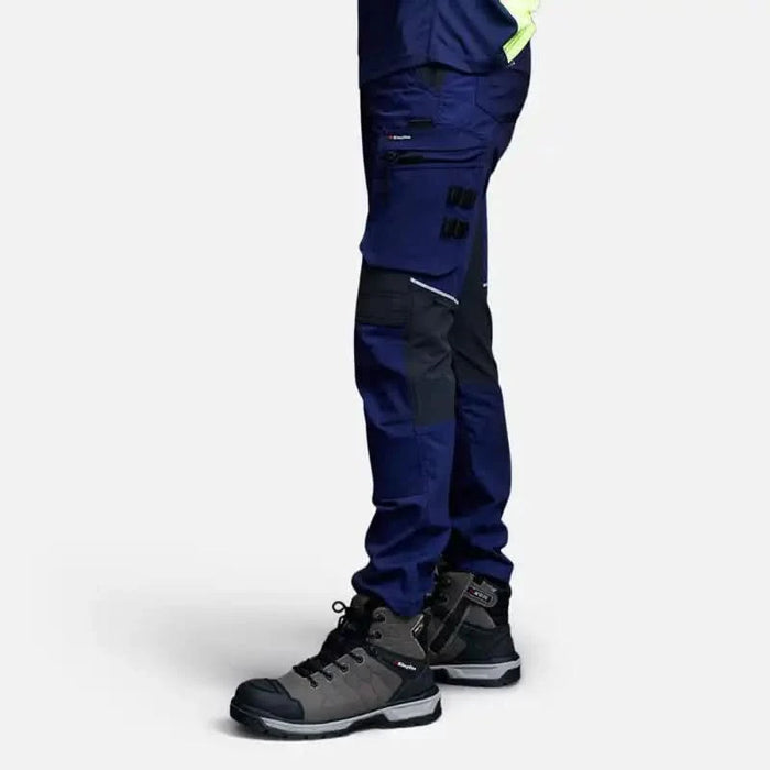 King Gee Quantum Lightweight Stretch Ripstop Pants with Knee Pockets Navy Color
