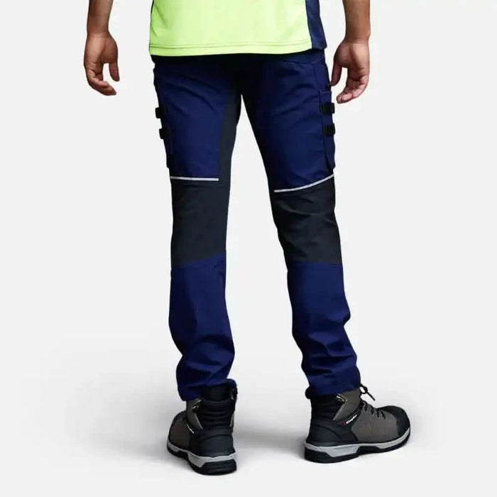 King Gee Quantum Lightweight Stretch Ripstop Pants with Knee Pockets Navy Color