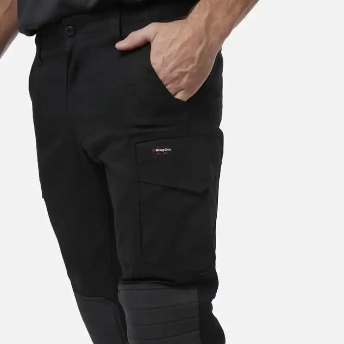 King Gee Tradies Utility Plus Black Pants