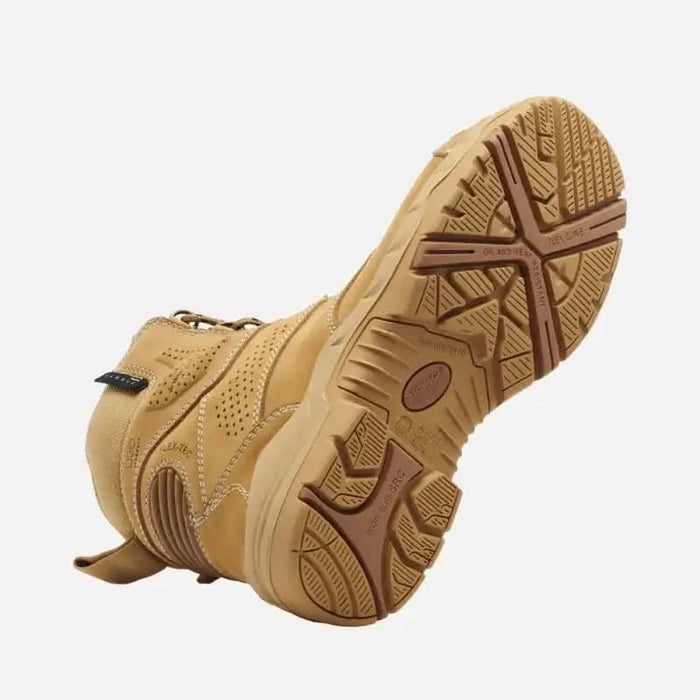 King Gee Women's Bennu Pro 6 Work Boot Wheat Bottom Look