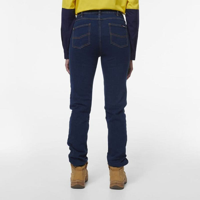 King Gee Women's Stretch Jeans Back Profile