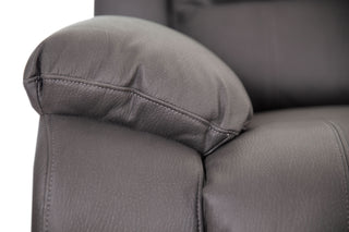 Latte Single Seat Electric Recliner Close-up