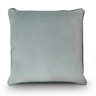 Light Acqua Blue Velvet Cushion 55 x 55 cm