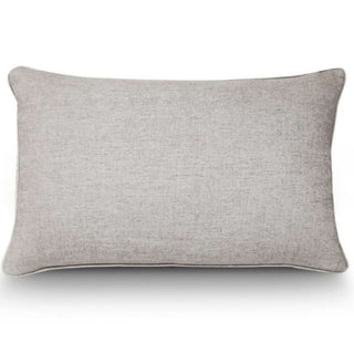 Light Beige Woven Cushion 40 x 60 cm