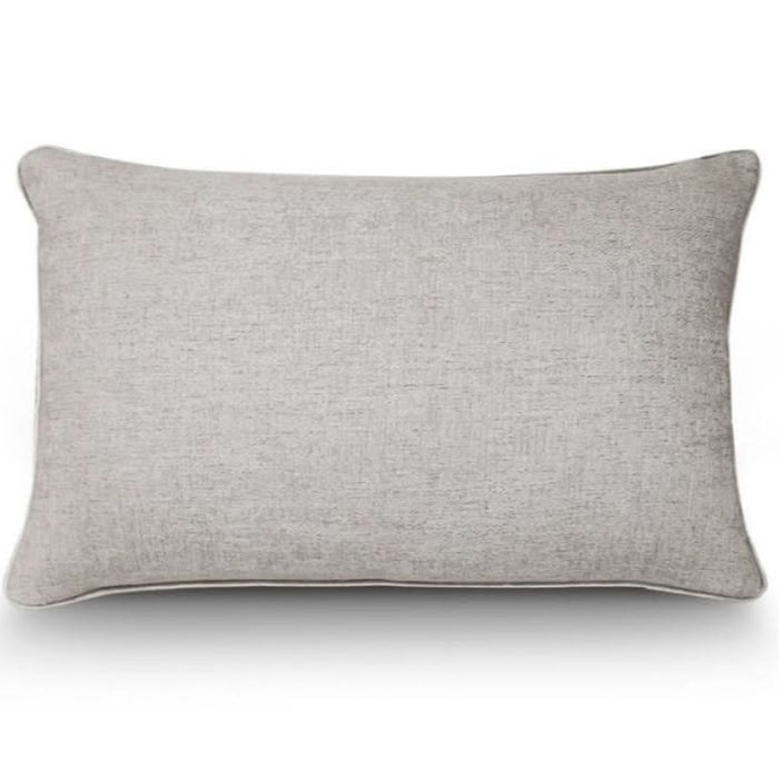 Light Beige Woven Cushion 40 x 60 cm