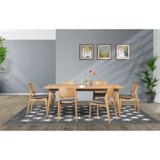 Lipwood Grandeur 7-Piece Oak Dining Set