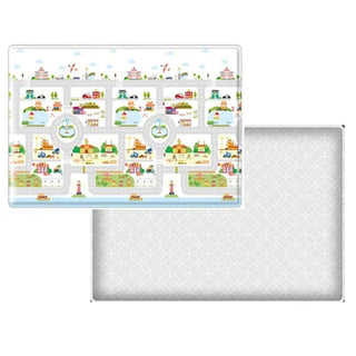 Love N Care 190x130cm Playmat Road Double Sides