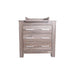 Love N Care Bordeaux Chest Brown Vintage