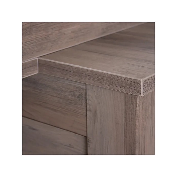 Love N Care Bordeaux Chest Brown Vintage Close-up