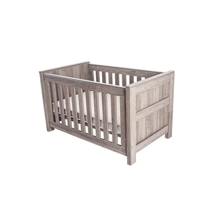 Love N Care Bordeaux Cot Brown Vintage Close Up Look