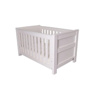 Love N Care Bordeaux Cot White Side Look