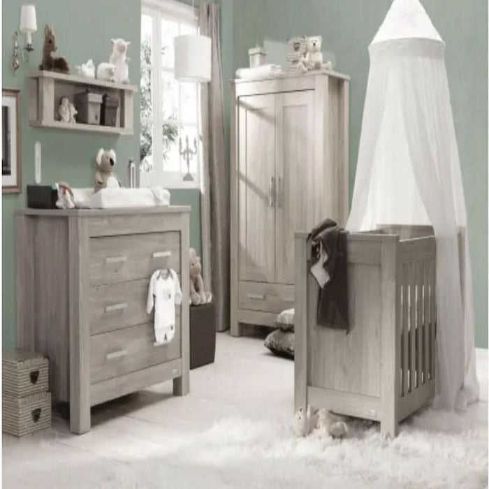  Love N Care Bordeaux Wall Shelf in Ash Room Set