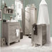  Love N Care Bordeaux Wall Shelf in Ash Room Set