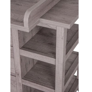 Love N Care Elegant Dark Grey Lyon Chest Close-up