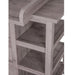Love N Care Elegant Dark Grey Lyon Chest Close-up