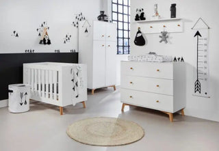 Love N Care Fjord Wardrobe White Room Set